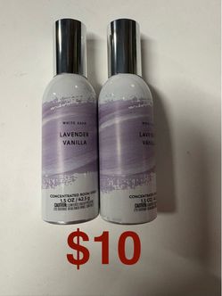 Bath & Body Works Lavender Vanilla Room Spray x2