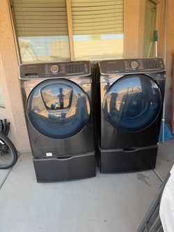 Washer and dryer