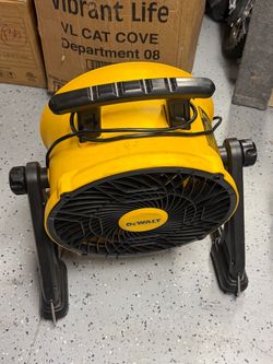 DeWalt portable fan