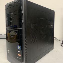 HP Pavilion P7-1254 AMD A6 Quad-Core 2.20GHz 4GB RAM 500GB HDD Wifi Desktop Computer
