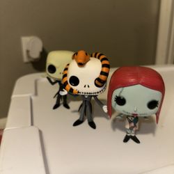 Nightmare Before Christmas Funko Pops 