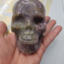 Natural Crystals Skull Amethyst Grape Agate ? Healing Crystals many Colors 