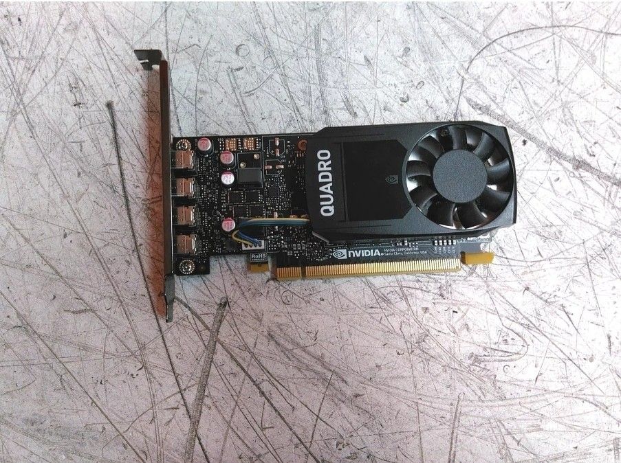 NVIDIA Quadro P1000 4GB GDDR5 Video Card PNY VCQP1000