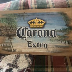 18”x36 “ Corona Wood Sign 
