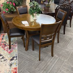 Beautiful Wood Dining Table And Chairs 