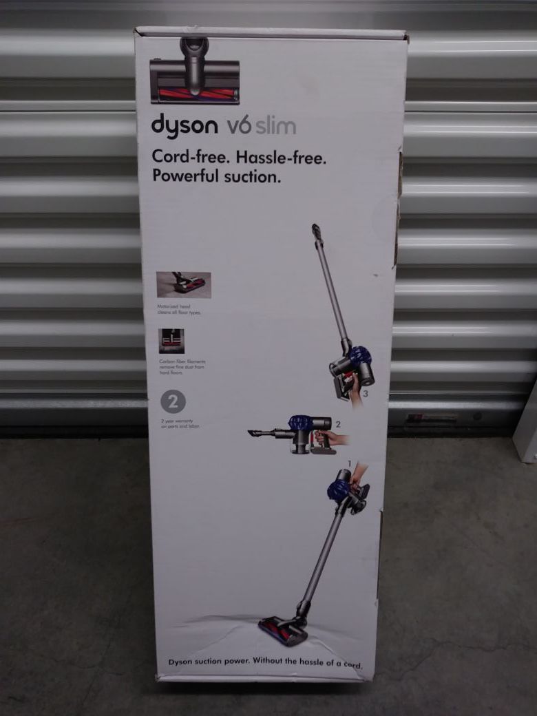 Dyson V6 slim cord free, hassle free