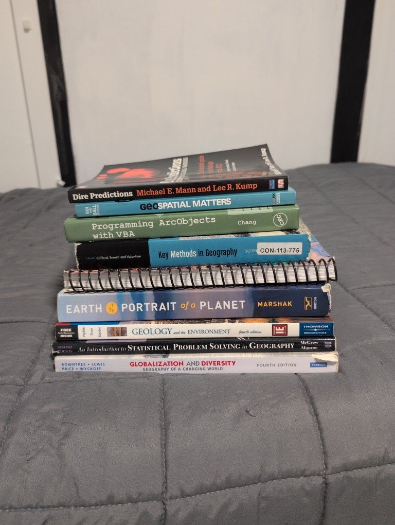 Geography / GIS / Environmental Science textbook bundle