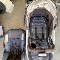 Baby Stroller+Baby Car seat 