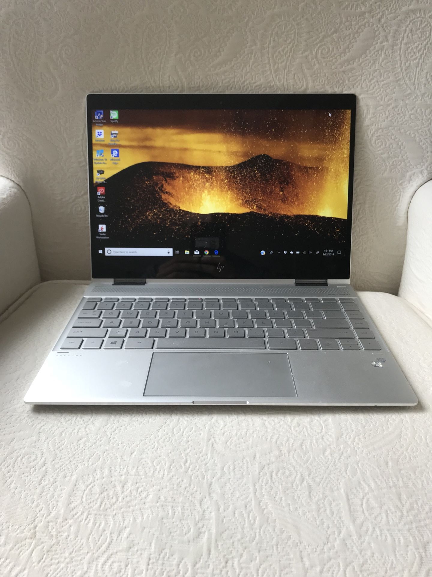 HP Spectre 2-1 laptop.