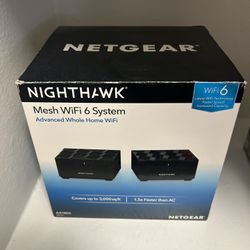 Nighthawk WiFi 6 Router With Extender 