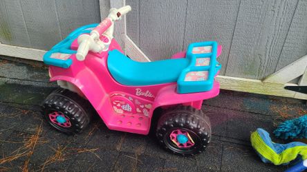 Fisher-Price Barbie Power Wheels Little Quad
