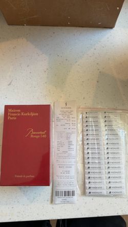 Baccarat cologne