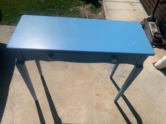 Blue Writing Desk
