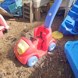 Prices firm.. children's push car