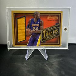 2013 Kobe Bryant Patch Treasured Threads Game Worn