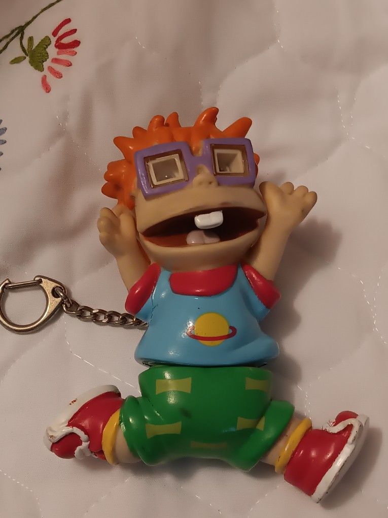 Vintage 90s Rugrats Large Keychain