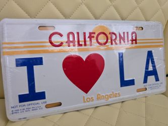 LIC gift liecence plate California
