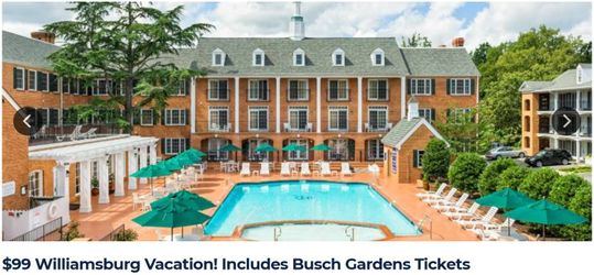 3 Day 2 Night Vacation for $99