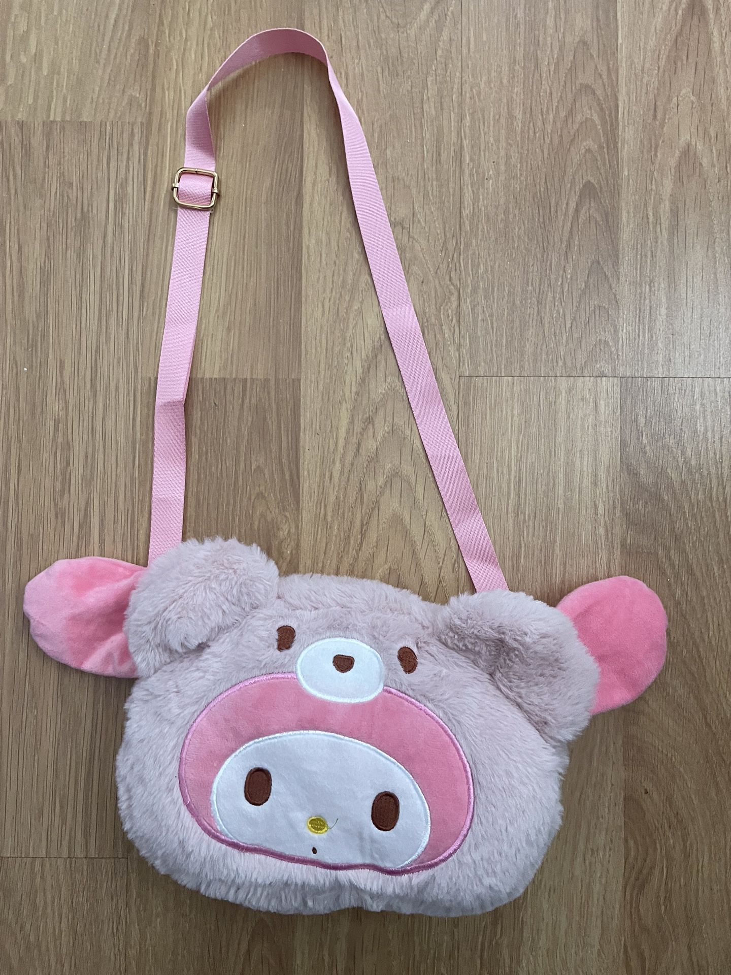 My Melody Cute Shoulder Bag Girls Plush Bag Handbags Messenger Bag Brand new Condition 