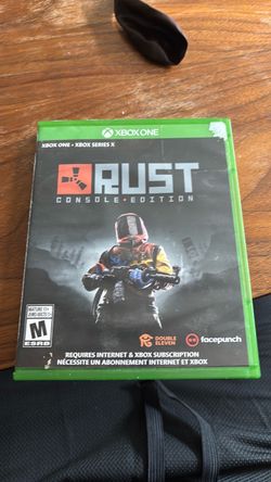 Rust disk for Xbox 1 and x