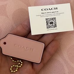 Pink Coach Purse
