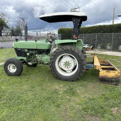 Ford 4630 Diesel Tractor With Scraper Box 