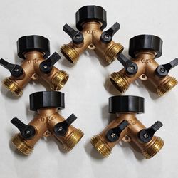 2 Way Garden Hose Splitter 