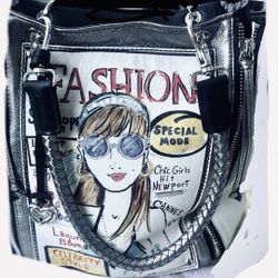 New vintage Brighton, leather fashionista bag