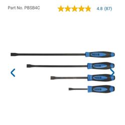 Matco prybar set