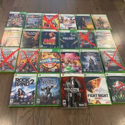 Xbox And Xbox 360 Games For Sale