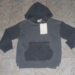 Zara Toddler Boys Hooded Knit Sweater New 
