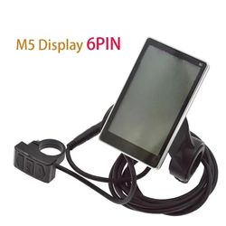 New M5 LCD Display Electric Bike Conversion Kit 36V Component Speed Meter 6Pin.