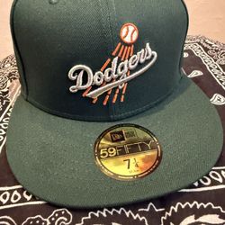 Dodgers Fitted Hat  New