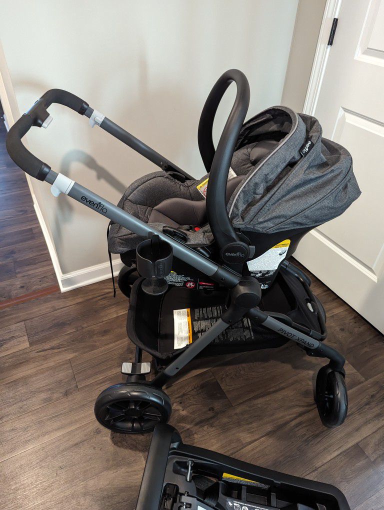 Evenflo Pivot Xpand Travel System With litemax