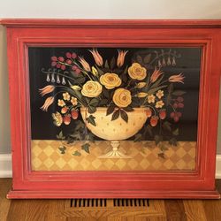 Diane Ulmer Pederson Framed Floral Vase Print