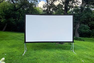 Amazing Deal for Projector, Projector Screen, and Speaker Setup