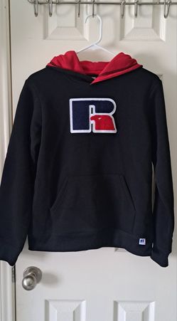 BOYS  RUSSELL HOODIE SZ 12/14 (LIKE NEW)