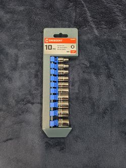 Crescent 10-Piece Metric Socket Set
