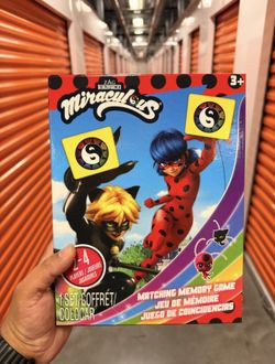 TCG Toys Miraculous Ladybug - Memory Matching Card Game - Featuring 72 Full Color Pieces