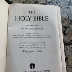 KJV Concordance Holy Bible 