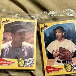 Complete Set Yoo-hoo Collectors Edition Baseball Cards Factory Sealed Two Packs! 