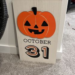 Halloween Sign 