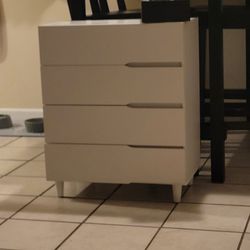 Small dresser white