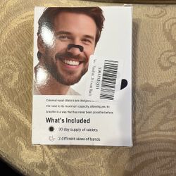 Nose Strips for Snoring Relief & Sleeping (30 Pack) – Extra Strength Nasal Strips, Improve Breathing & Athletic Performance, Latex-Free, Hypoallergeni