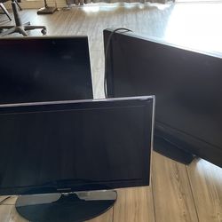 3 TVs All Working 