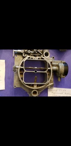 CARTER WCFB CARBURETORS for sale or trade