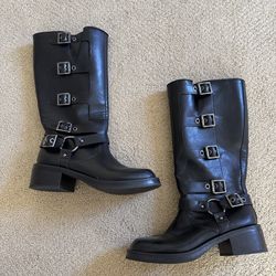 Wild fable moto boots size 7