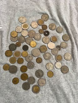 Thai coins (55 pieces)