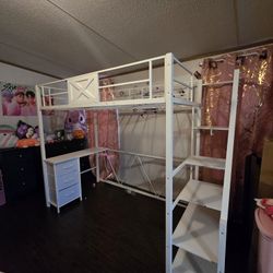 Stairway Twin Size Loft Bed 