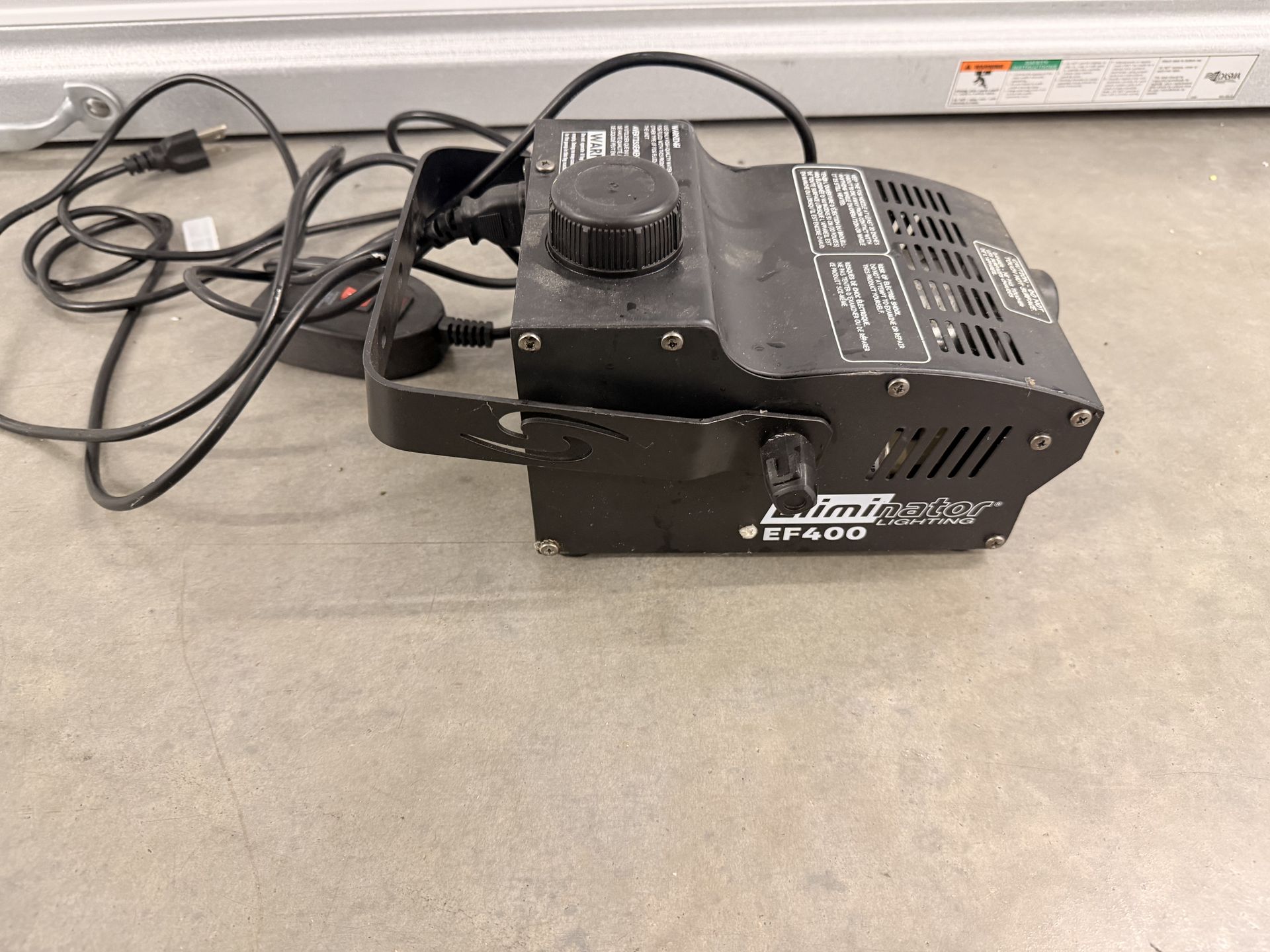 Eliminator Lighting EF400 Fog Machine w/ Wired Remote DJ Stage Smoke Machine